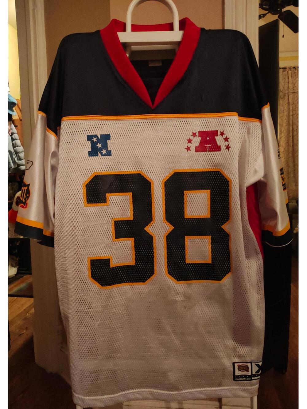 Vintage Reebok NFL Super Bowl 38 Houston XL Jersey preowned